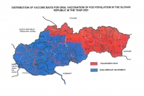 Terytorium na którym wykładama będzie szczepionka przeciwko wściekliźnie dla lisów wolno żyjących.